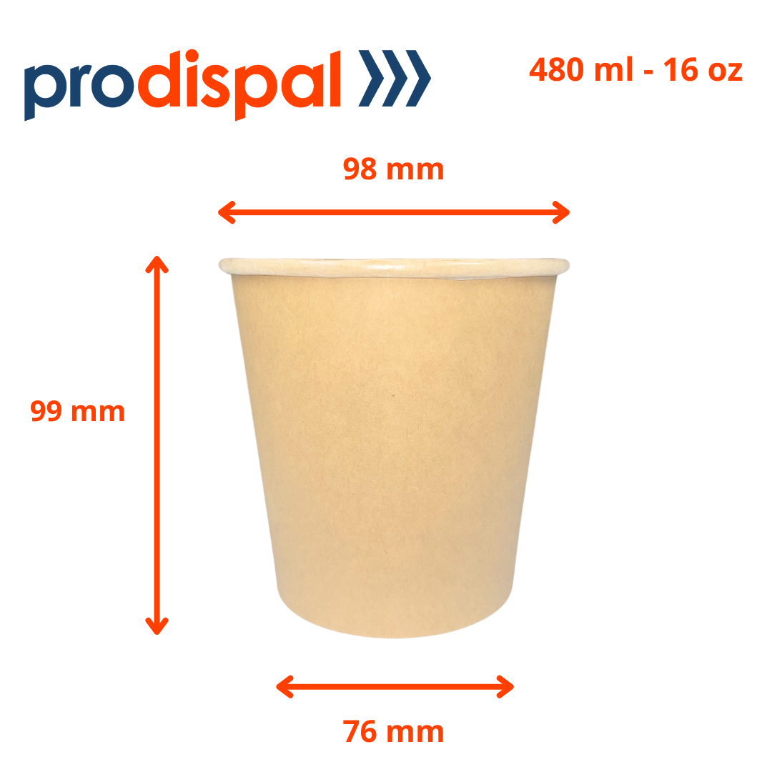 Bol soupe 48 cl - 16 oz (10 500 unités)