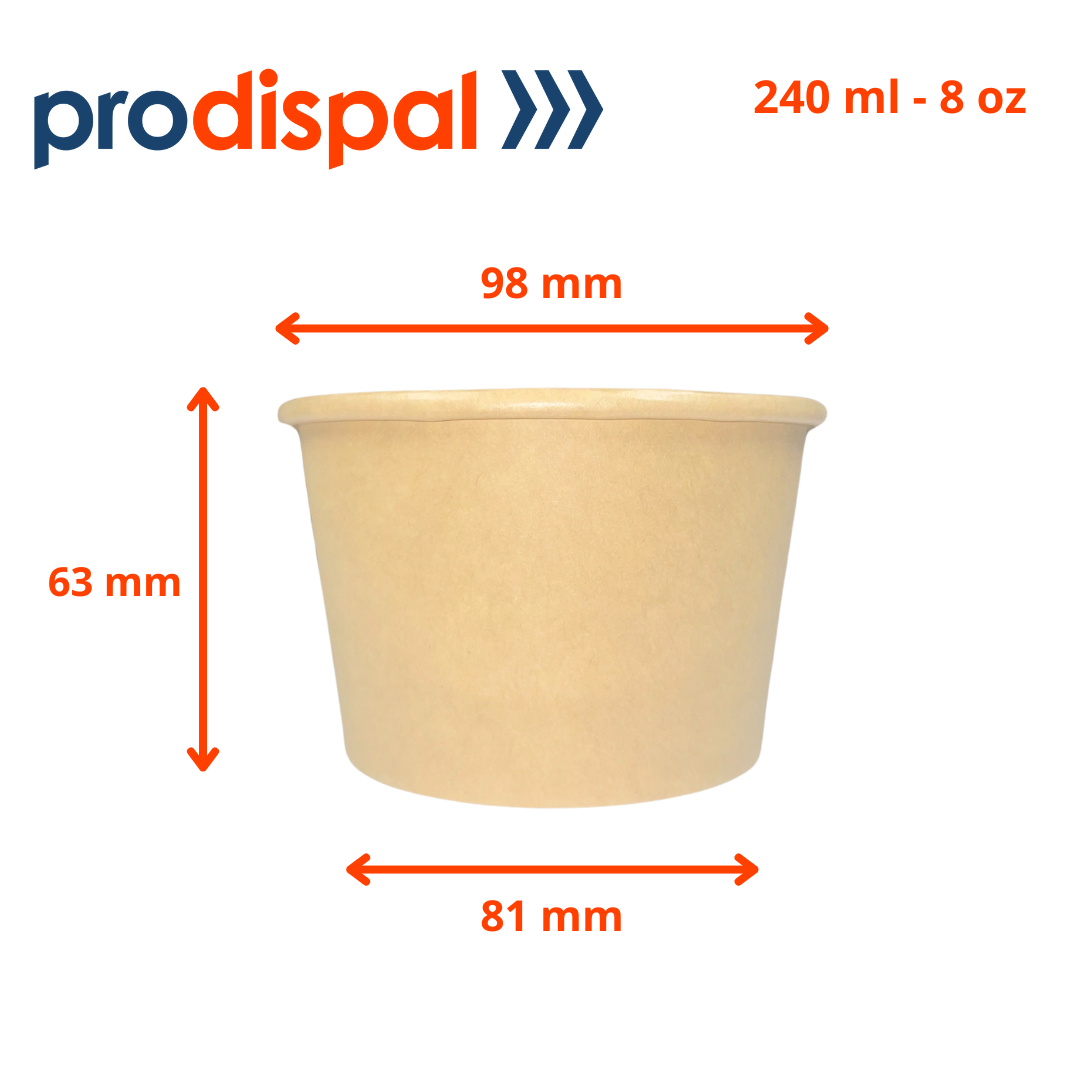 Bol soupe 24 cl - 8 oz (20 000 unités)