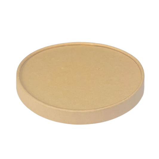 Couvercle en carton kraft Ø 118 mm (6 000 unités)