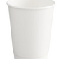Gobelet Carton Blanc Sans Film Plastique Double Paroi 36 cl / 14 oz