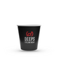 Gobelets carton personnalisés 10 cl / 4 oz (Livraison expresse 10 jours !)