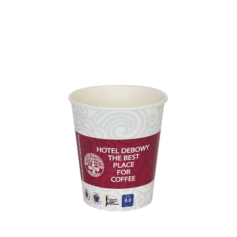 Gobelets carton 25 cl / 8 oz personnalisés