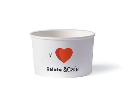 Pots glace personnalisés 8 oz (1000 unités ou +)